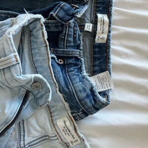 Abercrombie & Fitch Denim Shorts Bundle